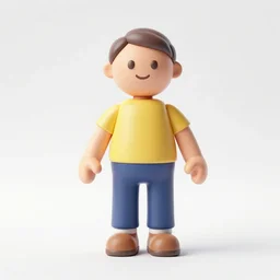 Ikea action figure, 3d icon, product concept