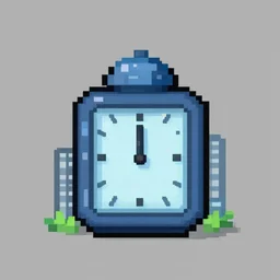 🦺🏢⌚, pixel art