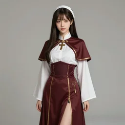 studio portrait of neutral good colorful female cleric bard healer as absurdly beautiful, elegant, realistic young gravure idol, an ultrafine hyperdetailed illustration by james jean, irakli nadar, intricate linework, detailed faces, super sharp focus, bright colors, octopath traveler, final fantasy, unreal engine 5 highly rendered, global illumination, radiant light