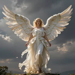 an Angel Flower