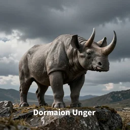 photo of cromulon rhebus in the style of dormamian unger
