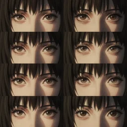 eyes and ears seamless pattern by junji ito