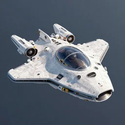 a 3 d render of a spaceship, disney