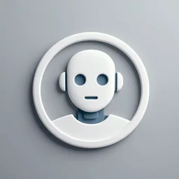 artificial intelligence logo, in the middle is a portrait of the robot wall - e in the style of cyberpunk neon art highly detailed colorful image, sharp focus, bright colors