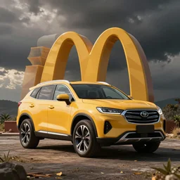 suv designed to look like a big mac