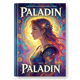 side portrait, imogen poots, paladin, gloomhaven, fantasy book cover, colorful swirly ripples, gaudy colors, anime, luminescent, organic matte painting, octane render, unreal engine, by greg manchess, huang guangjian, jesper ejsing, magali villeneuve, artgerm, ilya kuvshinov
