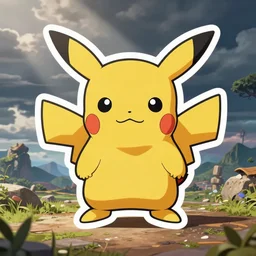 cute miss mascot grodrive grodrive drifblim pokemon sticker art, cronobreaker, beeple game icon