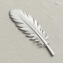 3d texture, normal map, feather