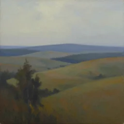atmospheric landscape painted by suahfwkejdmasuhfna