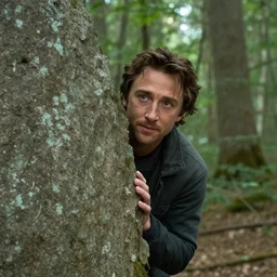 you are in a forest, you see shia labeouf, badly hiding behind a bolder, sneakily looking at you, at lest 6 feet away