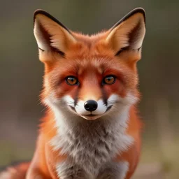 red fox, in the style of pixar, character art, movie still,
