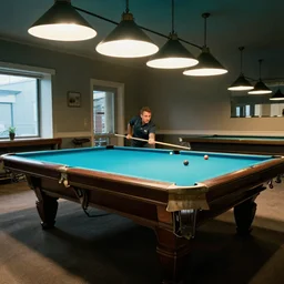 the pool rooms by Jared Pike, DSL camera