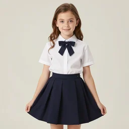 alexis dziena in short catholic school outfit, 8 k, high level of detail, in the style of galen dara