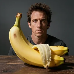 a banana that looks exactly like ben stiller