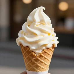 vanilla ice on a waffle cone, vanilla ice in a waffle cone, vanilla ice is made out of vanilla ice cream and is standing on a cone, realistic, hyperrealistic, ultra realistic, real, real world, highly detailed, very detailed, extremely detailed, intricate details, 8 k resolution, hd quality