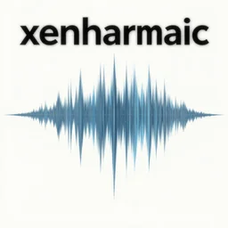 xenharmonic digital ambient album cover