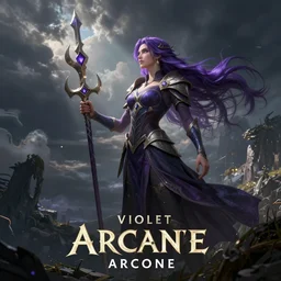 violet from arcane, vi from arcane, art by artgerm,