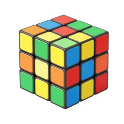 rubik's cube glitch, matte colors, illustration concept art, sylvain sarrailh and anton fadeev