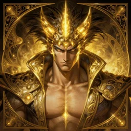 symmetry!! portrait of akuma, street fighter, glowing lights!! intricate, elegant, highly detailed, digital painting, artstation, concept art, smooth, sharp focus, illustration, art by artgerm and greg rutkowski and alphonse mucha
