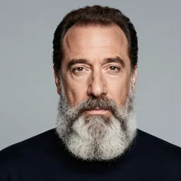 jerry seinfeld with a huge beard