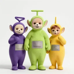teletubbies horror movie poster, high details, minimalist, by vincent di fate, artgerm julie bell beeple, 1960s, vintage 60s print, screen print