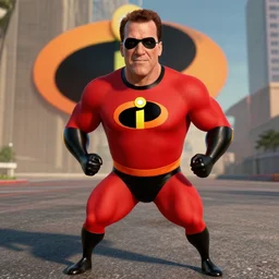 steven seagal in The Incredibles