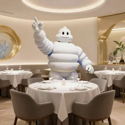 michelin star restaurant inside