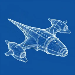 blueprint of a warp drive