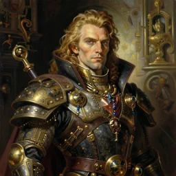 portrait of a dieselpunk baron harkonnen greg manchess, painting by sargent and leyendecker, ghibli studio, asymmetrical intricate elegant illustration hearthstone, by greg rutkowski, by greg tocchini, by craig mullins