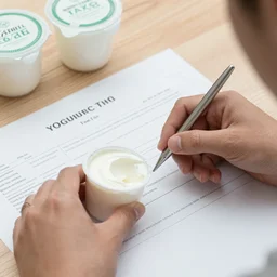 yogurt doing taxes
