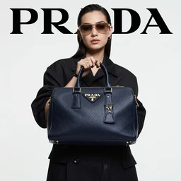 Prada advertising campaign poster