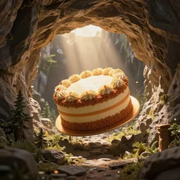 a popular cake 🎂 falls through a portal in the