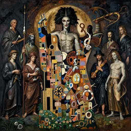 shub niggurath by bacon haeckel, mucha, delville, gil thomas kentaro beksinski, mead, h. salvador edward francis jean r. hopper, leonardo vinci, rene frazetta, dali, giger, magritte, moebius frank ernst hildebrandt, klimt, elvgren, gustav bosch, alphonse miura, syd hieronymus