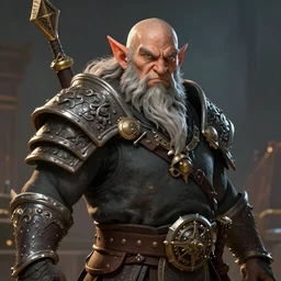 A fantasy comic book style portrait painting of a angry dwarf warrior, unreal 5, DAZ, hyperrealistic, octane render, RPG portrait, dynamic lighting