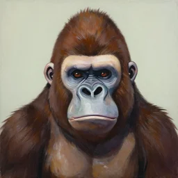 a portrait of the gorillaz, painted by zdzislaw beksinski