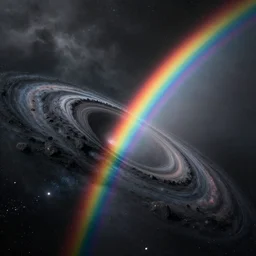 rainbow cosmic black hole