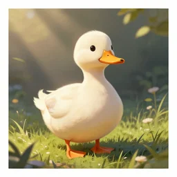 cute drawing of Duck