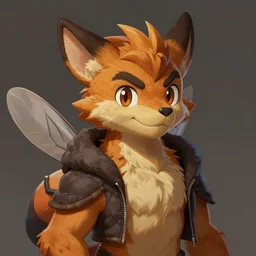 male furry anthro fursona housefly. The mood is friendly and welcoming. dungeons and dragons portrait. highly detailed, digital painting, artstation, concept art, sharp focus, illustration, art by Josh kirby and John romita jr and moebius
