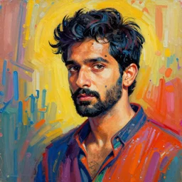 James Jean artwork, Rahul Kohli, colourful