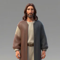 portrait of jesus christ dressed in hanoi rocks style, mattepainting concept blizzard pixar maya engine on stylized background splash comics global illumination lighting artstation lois van baarle, ilya kuvshinov, rossdraws
