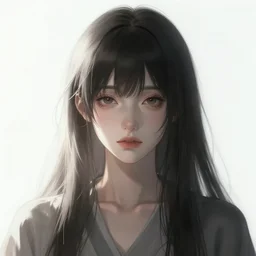 character concept art of an anime goddess of light and shadow | | cute - fine - face, pretty face, realistic shaded perfect face, fine details by artgerm, wlop, rossdraws, james jean, andrei riabovitchev, marc simonetti, and sakimichan, trending on artstation
