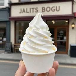 a good place and soft serve.