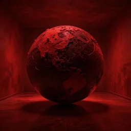 dark matter red art house not human future schizophrenia sphere limbo hipper room stratification of consciousness full HD 8K resolution