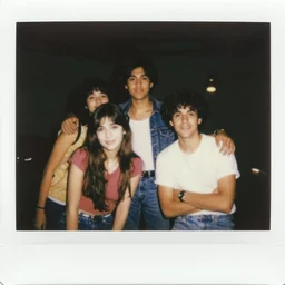 candid polaroid photos of people in the 8 0 s