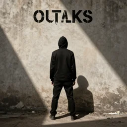 outlaws and outsiders turn their back to the current society and create a new world in the style of banksy