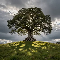 spirit tree on a hill
