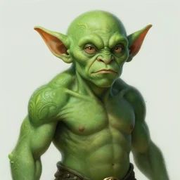 portrait of c - 3 p 0 s as a goblin, d & d, muscular! green, fantasy, intricate, elegant, highly detailed, digital painting, artstation, concept art, smooth, sharp focus, illustration, art by artgerm and greg rutkowski and alphonse mucha