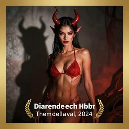 photo of sensual demon