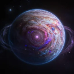 born on another planet Astronomy cosmic color scheme looking into the universe