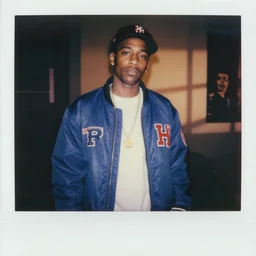 Bobby Hill in 90s hip-hop streetwear, 90s polaroid, by Saul Leiter, Jamel Shabazz, Nan Goldin